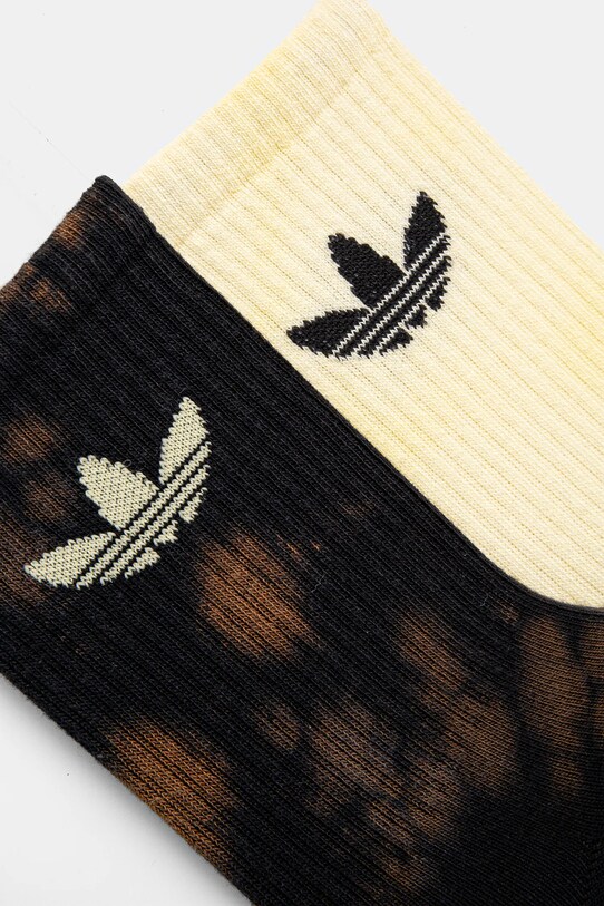 Κάλτσες adidas Originals 2-pack JC8636 καφέ SS25