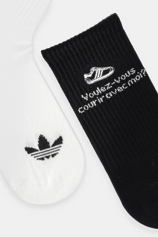 adidas Originals sosete 2-pack JC8683 negru SS25