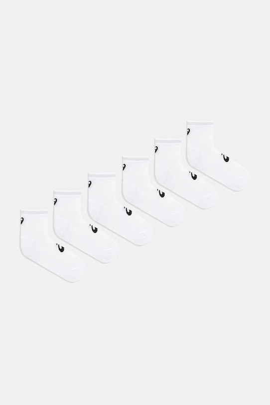 Asics șosete 6-pack sosete scurte alb 3033B720.100