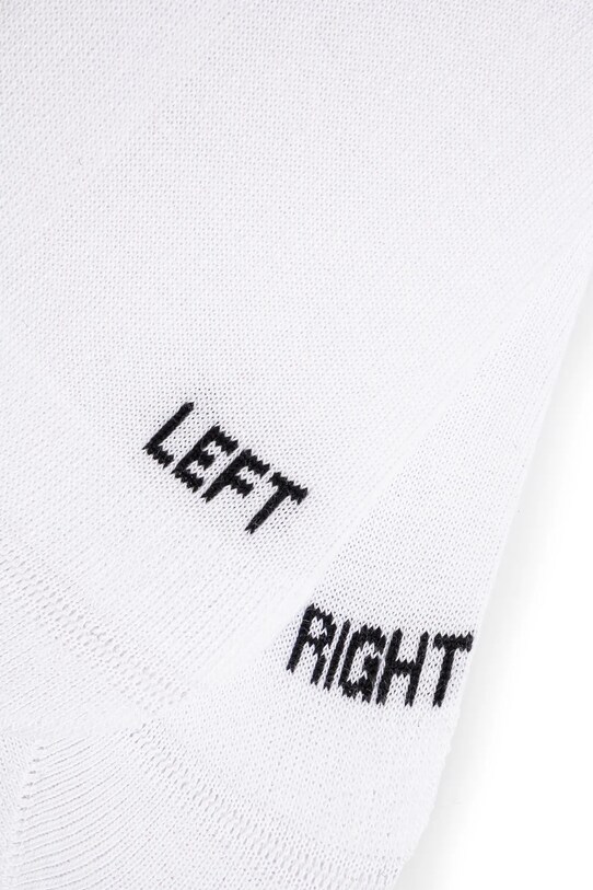VETEMENTS calzini Logo UA66SO100W bianco SS25