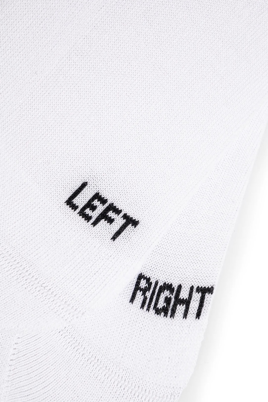 VETEMENTS șosete Logo UA66SO100W alb SS25