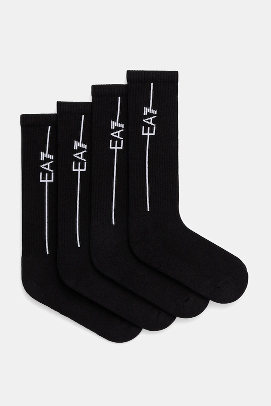 EA7 Emporio Armani sosete sosete lungi negru CC999.246002