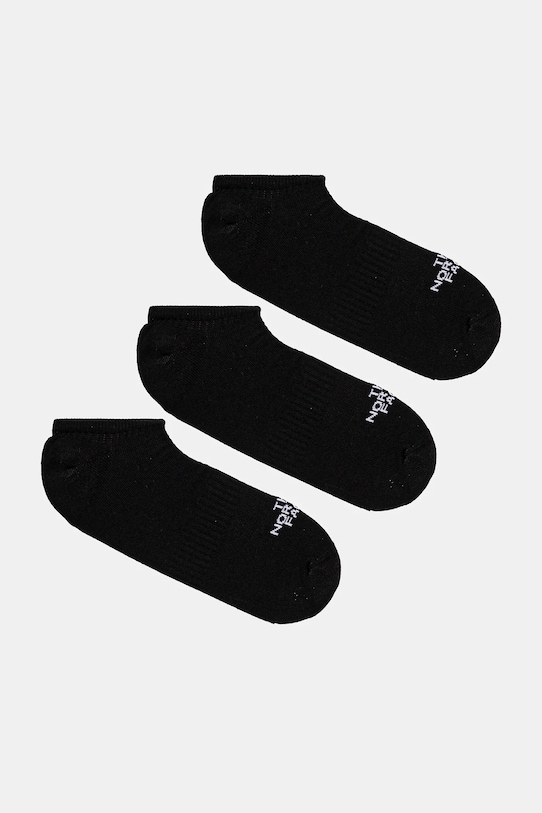 Ponožky The North Face 3-pak krátke ponožky čierna NF0A8BRAJK31