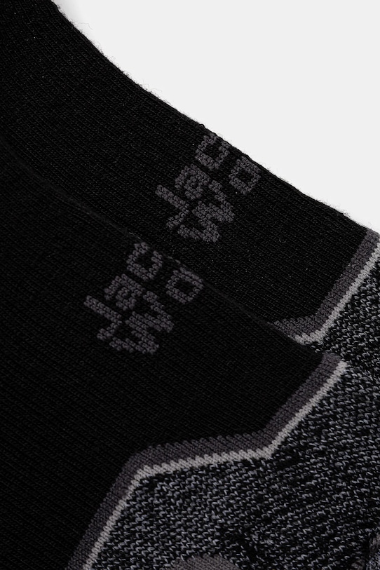 Κάλτσες Jack Wolfskin Hike Merino A63862 μαύρο AW25