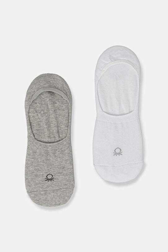 United Colors of Benetton skarpetki 2-pack skarpetki krótkie biały 6AO6H21JL