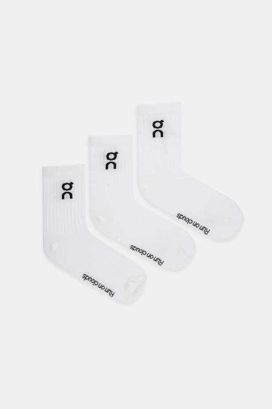 ON running skarpetki 3-pack skarpetki długie biały 2UF10310069