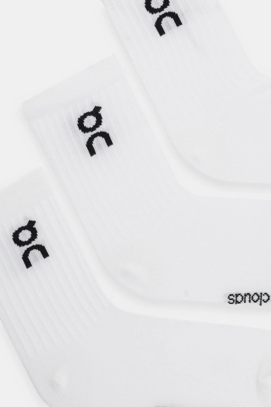 ON running skarpetki 3-pack 2UF10310069 biały SS25