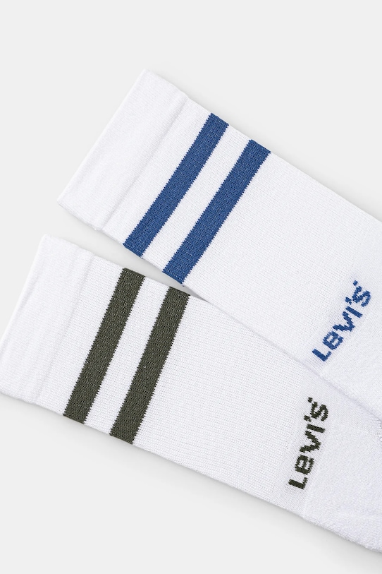 Ponožky Levi's 2-pack 37157.1197 bílá SS25