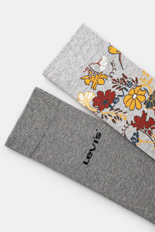 Levi's skarpetki 2-pack 37157.1207 szary SS25