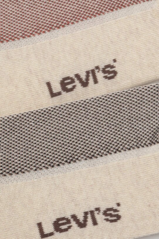 Шкарпетки Levi's 2-pack 37157.1211 бежевий SS25