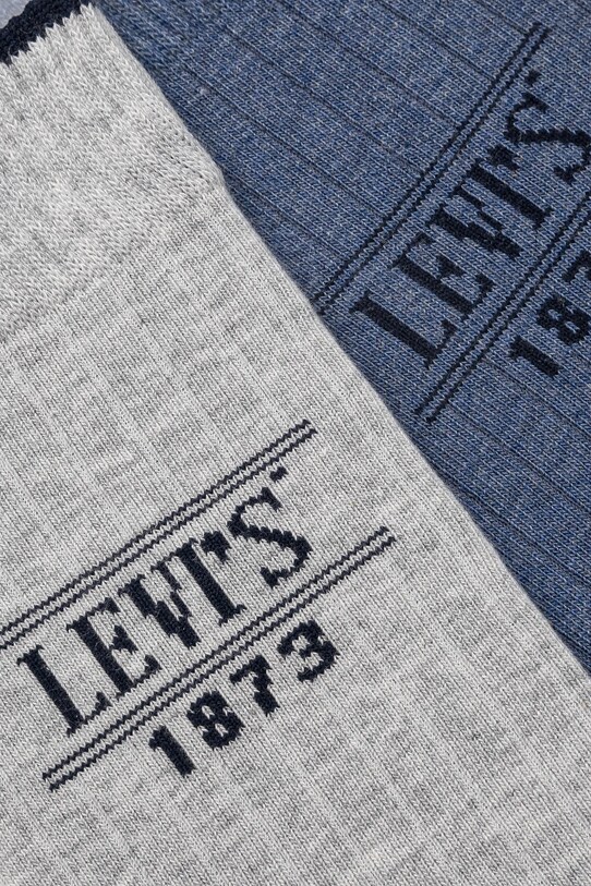 Носки Levi's 2 шт 37157.1212 серый SS25