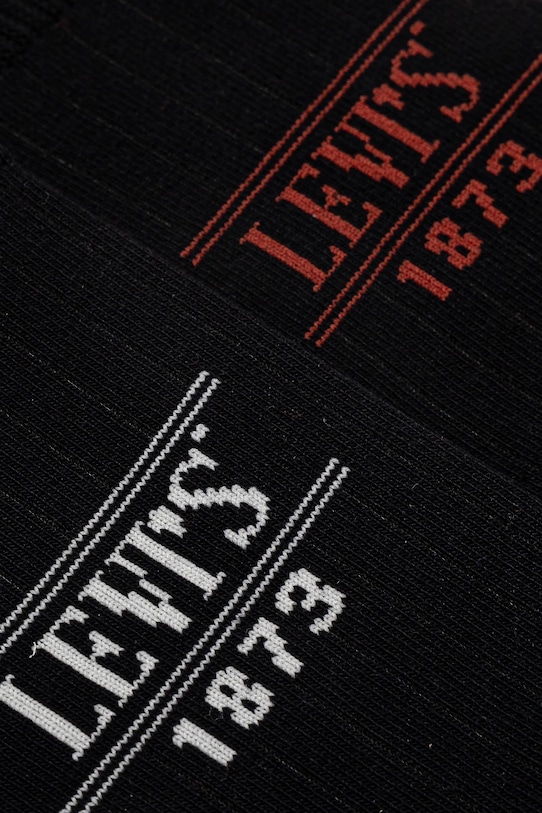 Levi's sosete 2-pack 37157.1213 negru SS25