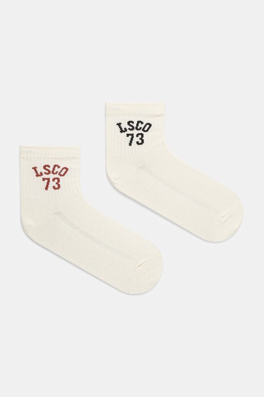 Чорапи Levi's (2 чифта) чорапи бежов 37157.1221
