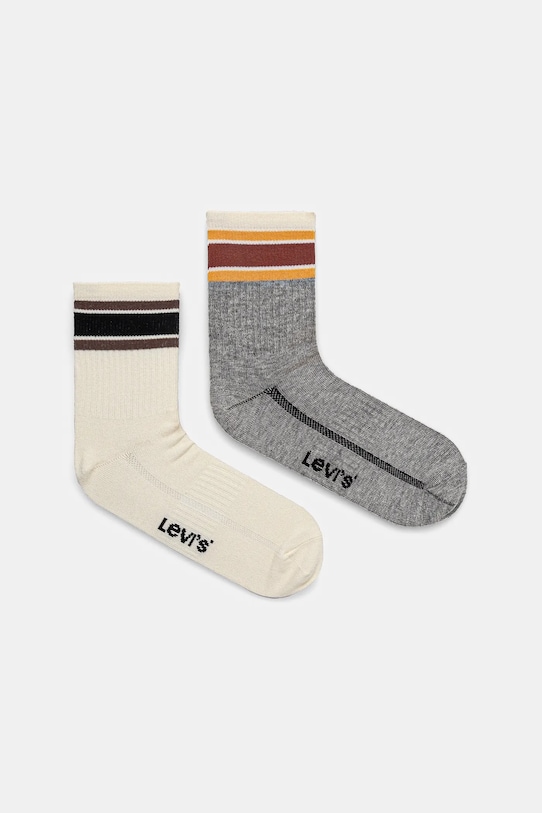 Levi's sosete 2-pack sosete lungi bej 37157.1223