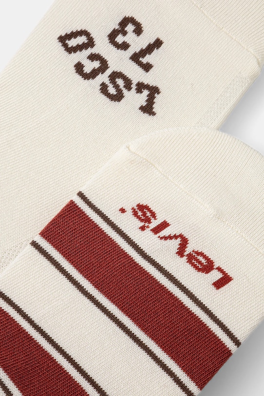 Κάλτσες Levi's 2-pack 37157.1227 μπεζ SS25