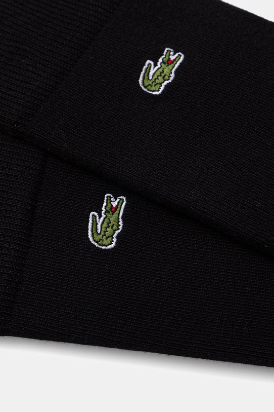 Lacoste skarpetki 2-pack RA3147 czarny SS26
