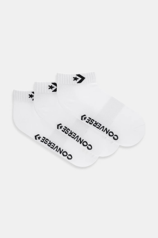 Converse șosete sosete scurte alb E746W.3009