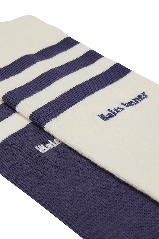 Odjeća Čarape adidas Originals x Wales Bonner 3S Sock 2-pack JV8684 mornarsko plava