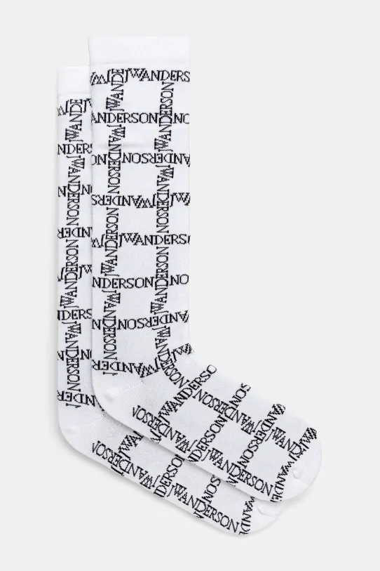JW Anderson skarpetki Logo Grid Long