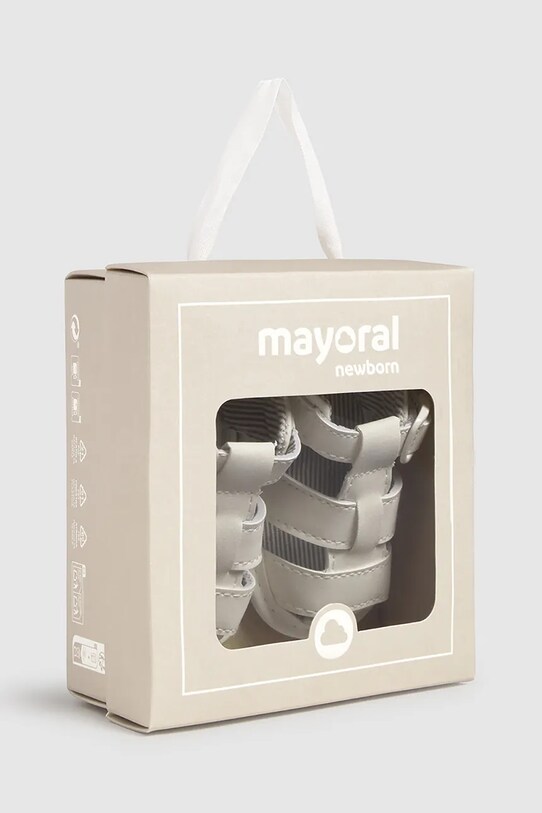 Черевики для немовля Mayoral Newborn бежевий 9897.1L.Newborn.PPYH