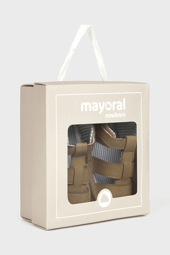 Mayoral Newborn pantofi pentru bebelusi maro 9897.1L.Newborn.PPYH
