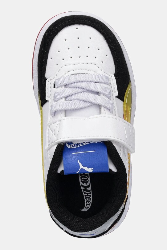 Puma sneakers pentru copii Caven 2.0 Hot Wheels AC+ alb 401406
