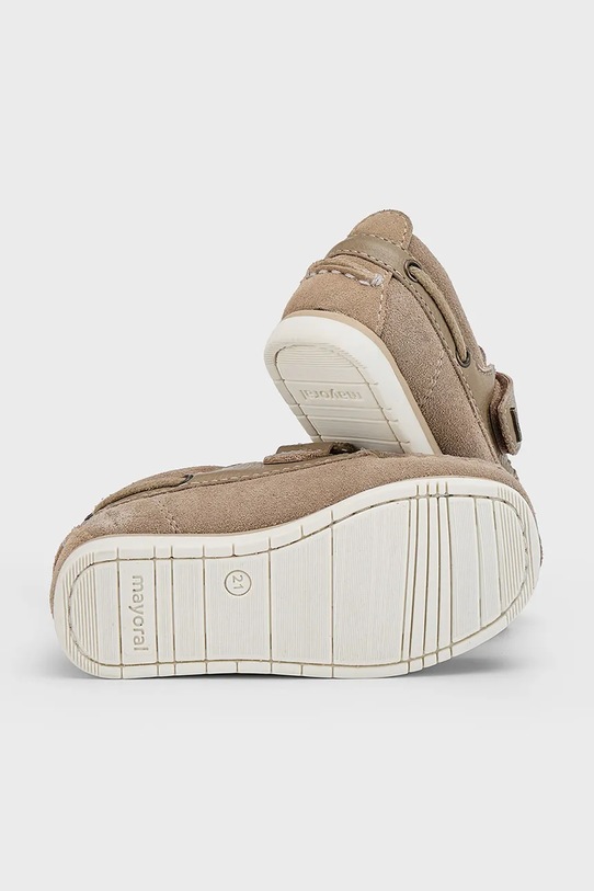 Băieți Mayoral mocasini din piele întoarsă pentru bebeluși 41672.80B.Baby.PPYA maro