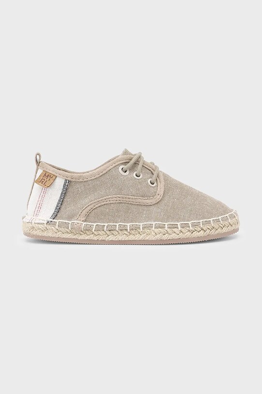 Dětské espadrilky Mayoral 43682.89B.Kids.PPYA béžová SS25