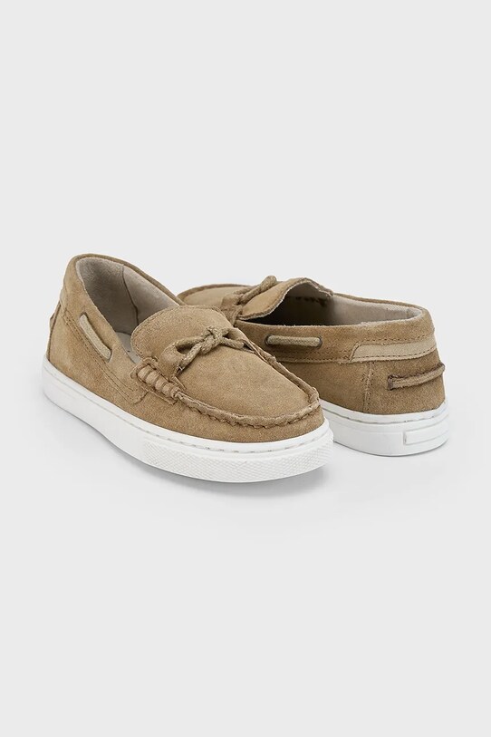 Mayoral mocasini din piele intoarsa 45670.79A.Kids.PPYA maro SS25
