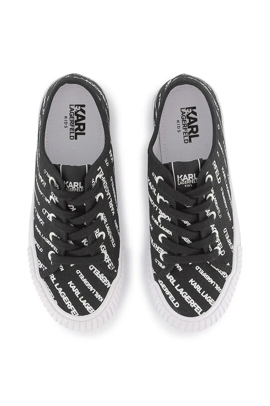 Karl Lagerfeld teniși copii negru Z30562.36.39