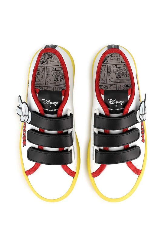 Παιδικά δερμάτινα αθλητικά παπούτσια Marc Jacobs λευκό W60396.27.35