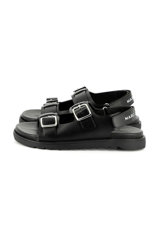 Marc Jacobs sandale de piele W60399.36.37 negru SS25