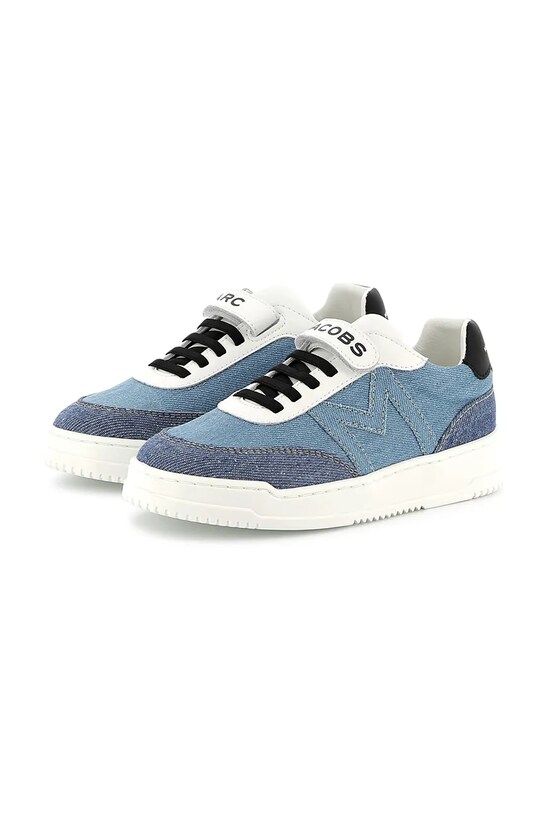 Detské tenisky Marc Jacobs usňová koža modrá W60403.36.37