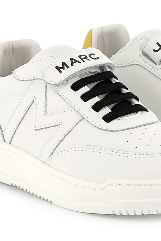 Παιδικά δερμάτινα αθλητικά παπούτσια Marc Jacobs λευκό W60560.27.35