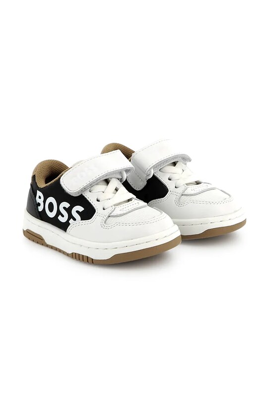 Дитячі шкіряні кросівки BOSS J52160.22.30 білий