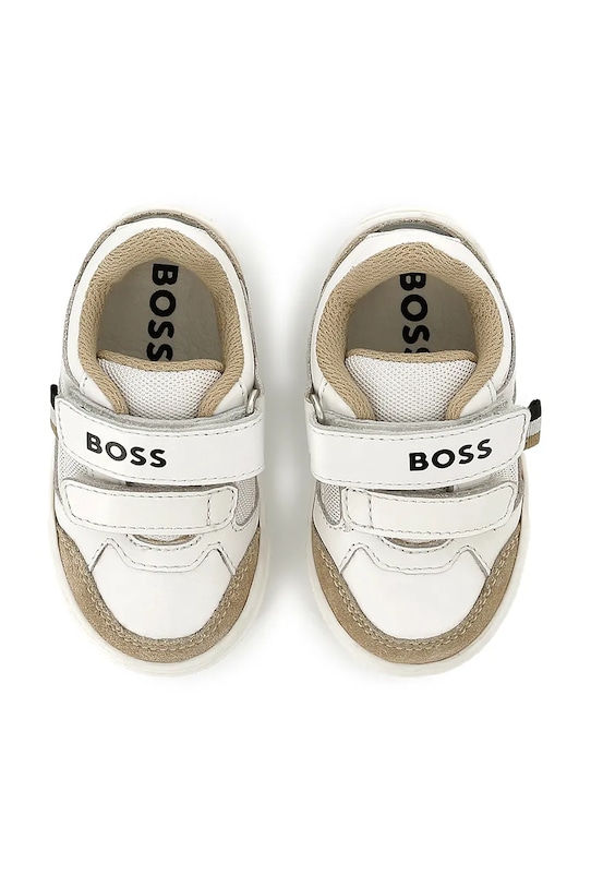 Otroške superge BOSS bela J52163.22.30