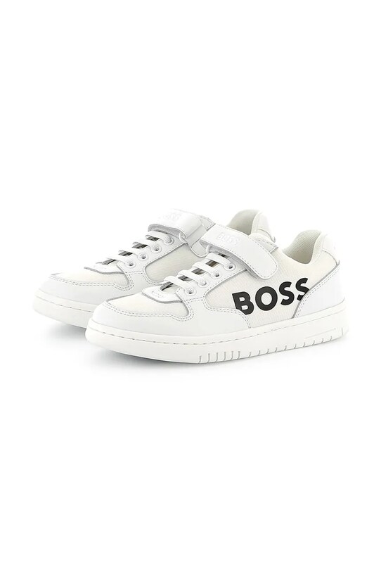 Детские кроссовки BOSS кожа белый J51644.36.41