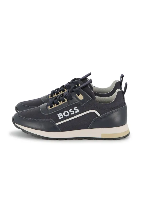 BOSS sneakersy dziecięce J51653.36.41 granatowy SS25