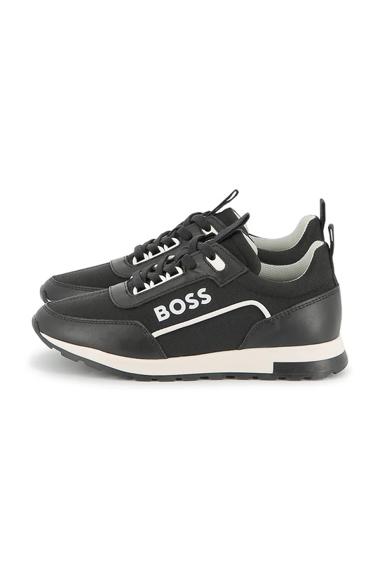 BOSS sneakersy dziecięce J51653.36.41 czarny SS25