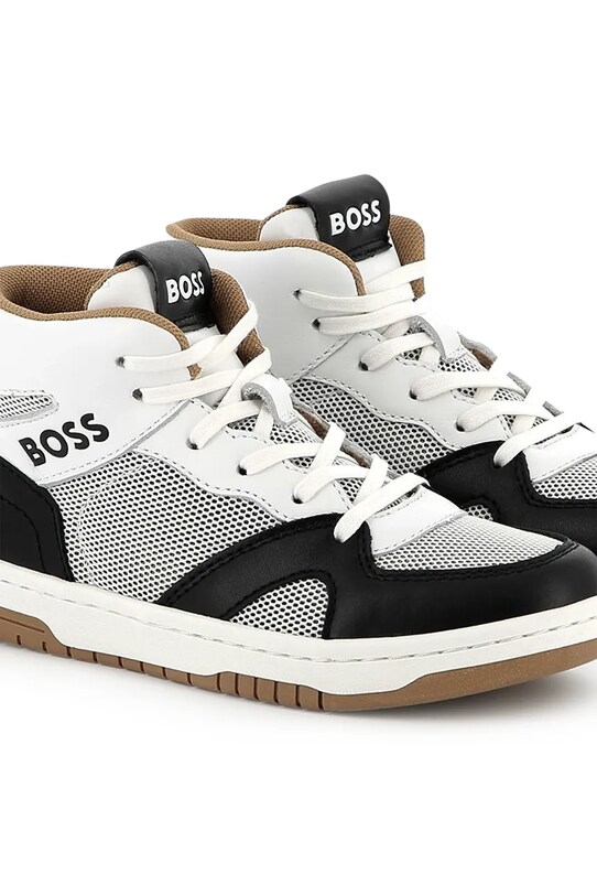 Detské kožené tenisky BOSS J51656.36.41