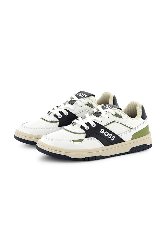 BOSS sneakers pentru copii textil alb J51659.27.35