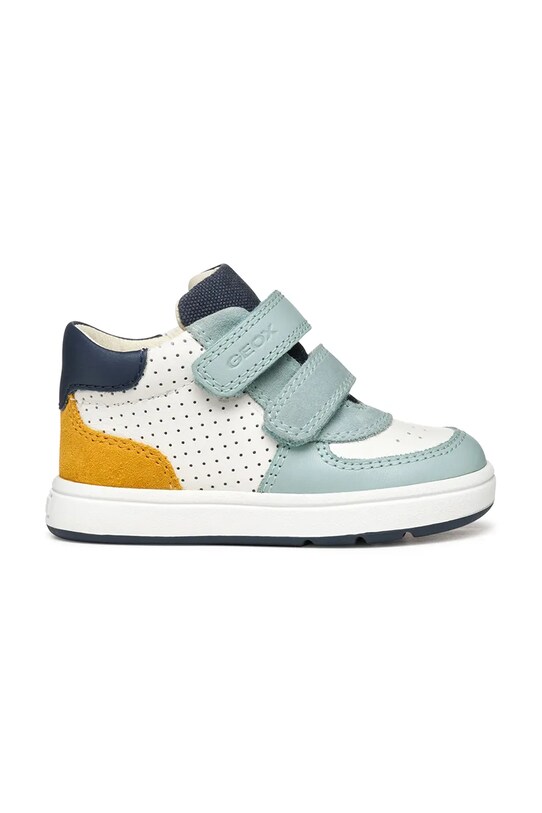 Dětské kožené sneakers boty Geox BIGLIA B554DA.08522 bílá SS25