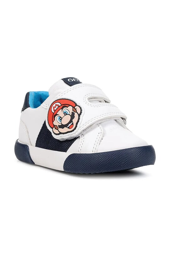 Dětské sneakers boty Geox GISLI imitace kůže bílá B551NC.000BC.24.27