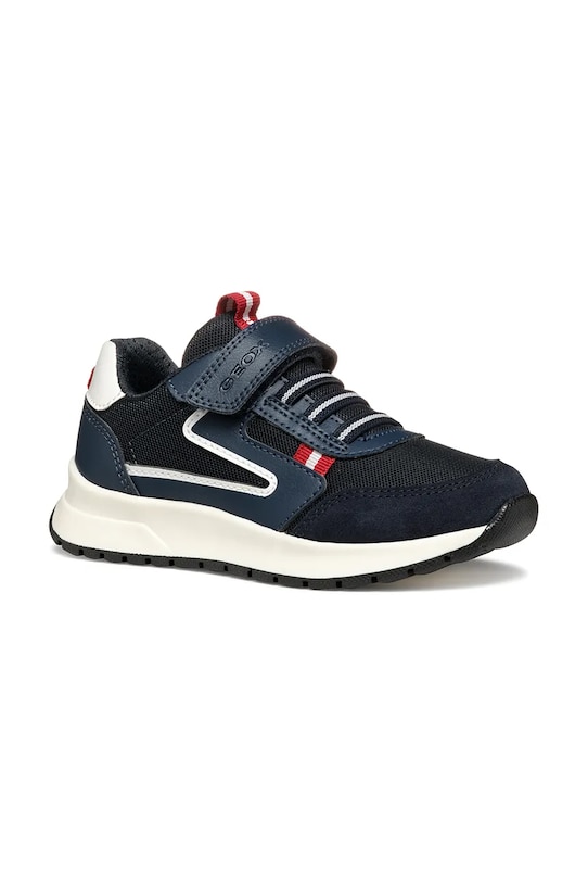 Dětské sneakers boty Geox BRIEZEE textilní námořnická modř J36GMA.01454.28.35