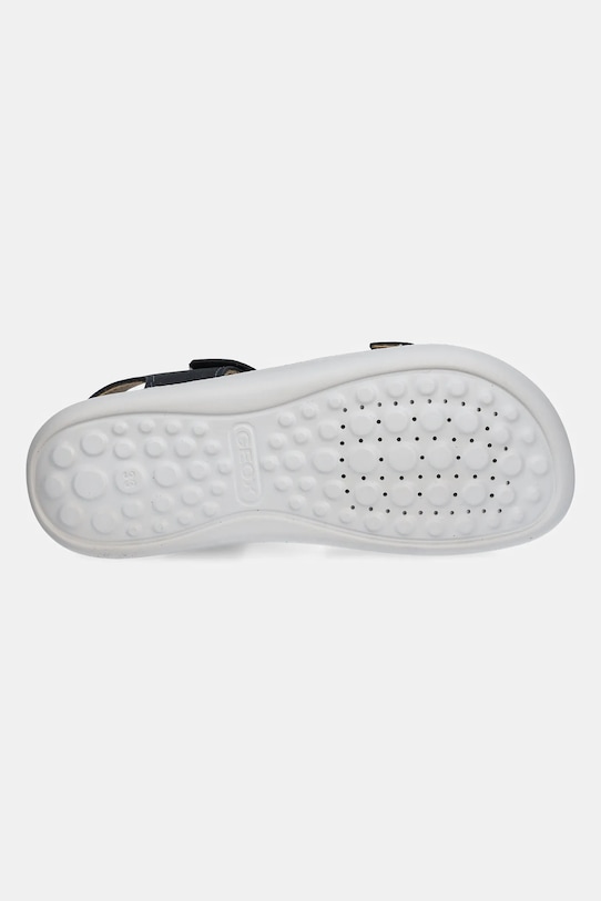 Geox sandały nubukowe dziecięce LIGHTFLOPPY J45GQD.00032.28.35 granatowy