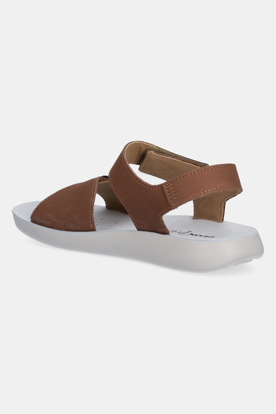 Chlapec Detské nubukové sandále Geox LIGHTFLOPPY J45GQD.00032.36.39 hnedá