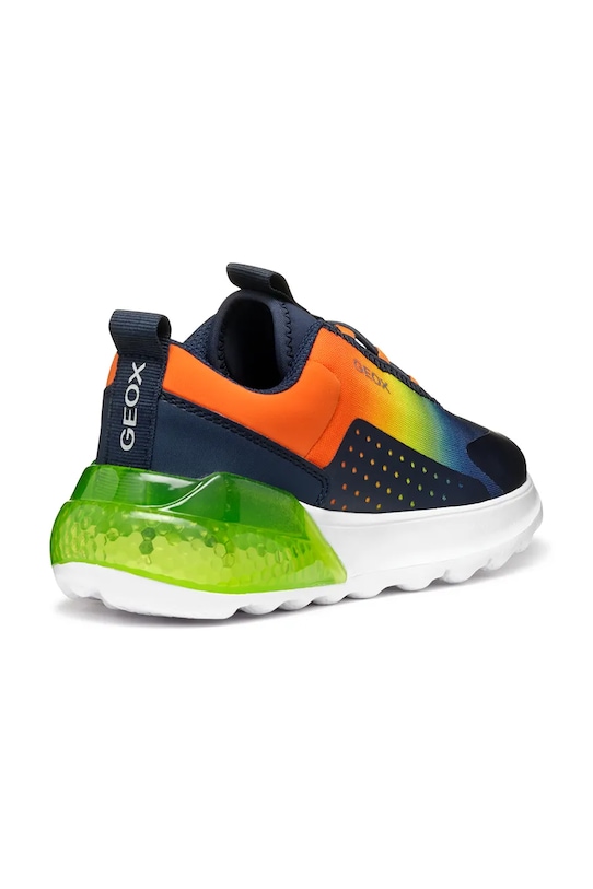 Geox sneakers pentru copii ACTIVART ILLUMINUS verde J45LYA.02A9J.28.31