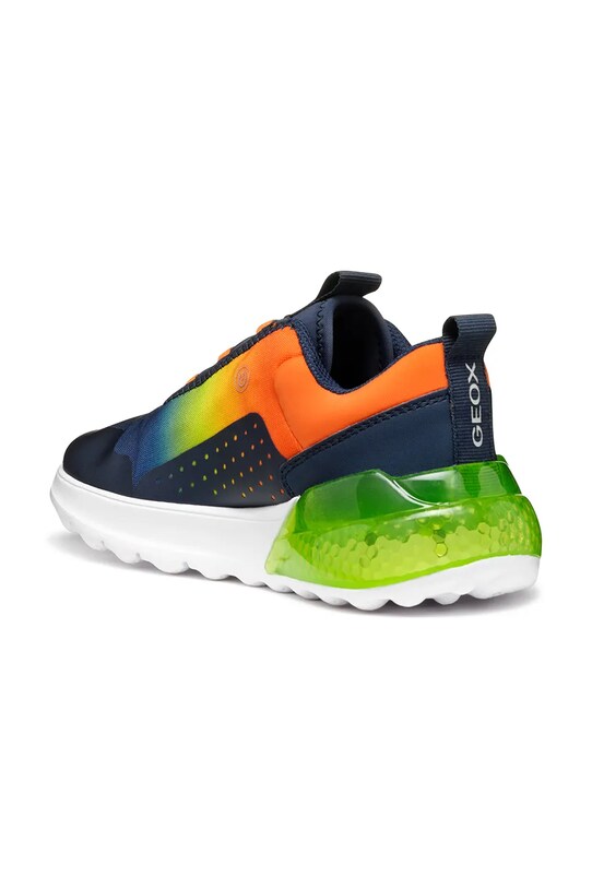 Dětské sneakers boty Geox ACTIVART ILLUMINUS J45LYA.02A9J.28.31 zelená