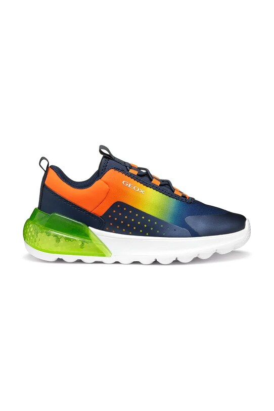 Dětské sneakers boty Geox ACTIVART ILLUMINUS J45LYA.02A9J.32.35 zelená SS25