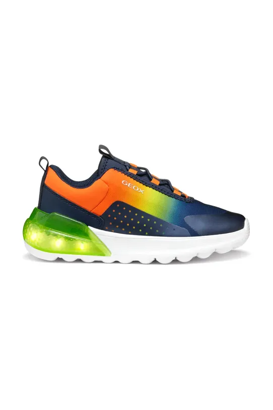 BIMBO Geox scarpe da ginnastica per bambini ACTIVART ILLUMINUS J45LYA.02A9J.32.35 verde